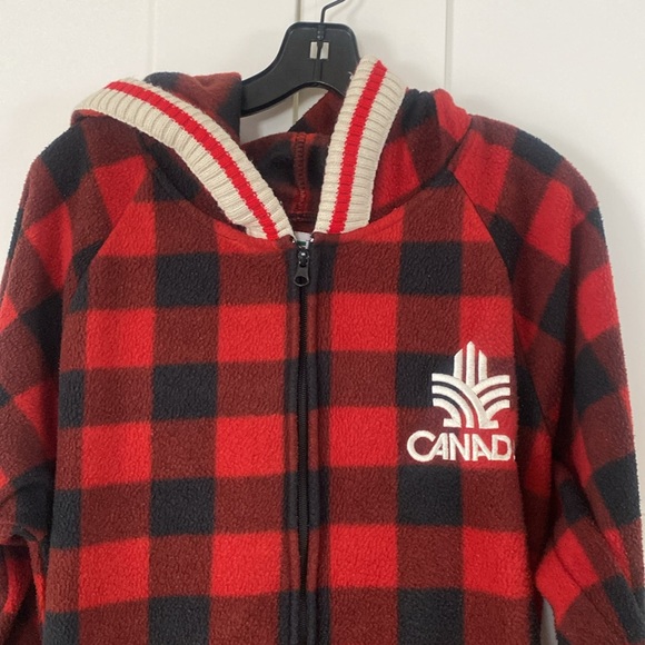 Mens Canada Fleece Onsie (large) by The Bay the Official Olympic Outfitter - Picture 6 of 6
